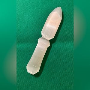 Selenite 7 3/4” Crystal Knife